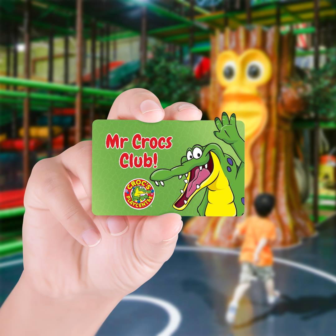 Croc's play centre 2025 discount voucher